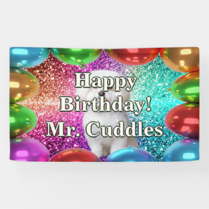 Hunde Personalisierte Charakter Geburtstagsbanner Banner