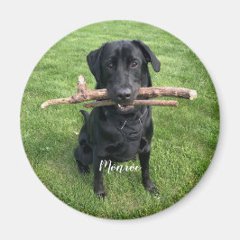 Hunde Personalisierter Name und Foto Urlaub Magnet