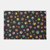 Hunde Pfows Door Mat Fußmatte (Vorderseite)