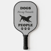Hunde Pickleball Paddle (Vorderseite)