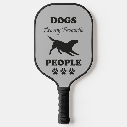 Hunde Pickleball Paddle (Vorderseite)