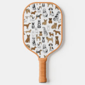 Hunde Pickleball Schläger (Vorderseite)