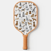 Hunde Pickleball Schläger (Rückseite)