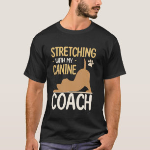 Hunde-Pilates-Design Lustiger Pilates-Liebhaber T-Shirt