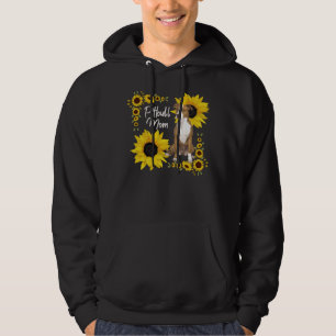 Hunde Pitbull Mama Sonnenblume für Frauen Hoodie