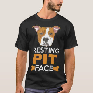 Hunde-Pitbull-Ruhemodus - Neues T-Shirt