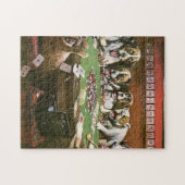 Hunde Poker Beileid spielen - Cassius Coolidge Puzzle (Horizontal)