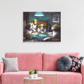 Hunde Poker Cassius Marcellus Coolidge 1894 Leinwanddruck (Insitu (Wohnzimmer))
