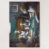Hunde Poker Cassius Marcellus Coolidge 1894 Puzzle (Vertikal)