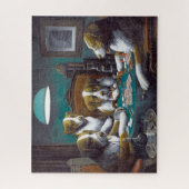 Hunde Poker Cassius Marcellus Coolidge 1894 Puzzle (Vertikal)