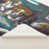 Hunde Poker Cassius Marcellus Coolidge 1894 Sherpadecke (3/4)