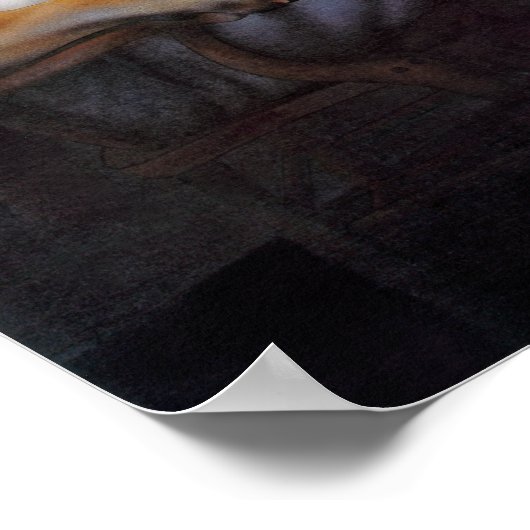 Hunde Poker Poster spielen (Ecke)