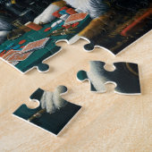 Hunde-Poker-Spiel Puzzle (Seite)