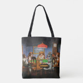 Hunde Poker von C.M. Coolidge Tasche (Rückseite)