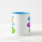 Hunde-Poolparty Tasse (Zentrum)