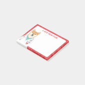 Hunde-Post-it-Block Post-it Klebezettel (angewinkelt)