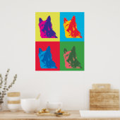Hunde Poster (Küche)