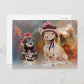 Hunde Postkarte (Vorne/Hinten)