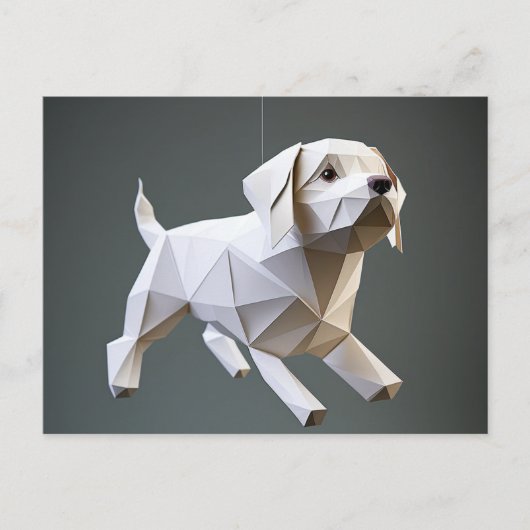 Hunde Postkarte (Vorderseite)