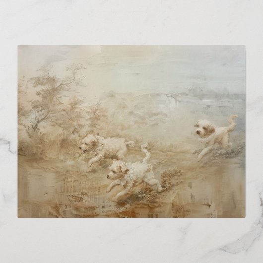 Hunde - Postkarten aufdecken (Vorderseite)