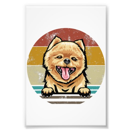 Hunde Premium Satin Foto Paper Foto Erweiterung (Vorne)