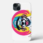 Hunde Print Mobile Cover Best Geschenk für Hunde L (Rückseite)