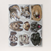 Hunde Puzzle (Vertikal)