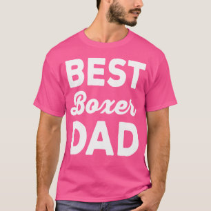 Hunde Rasse Bester Boxer Vater T-Shirt