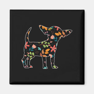 Hunde Rasse Weibchen Frauen Niedliches Tier Chi sc Magnet