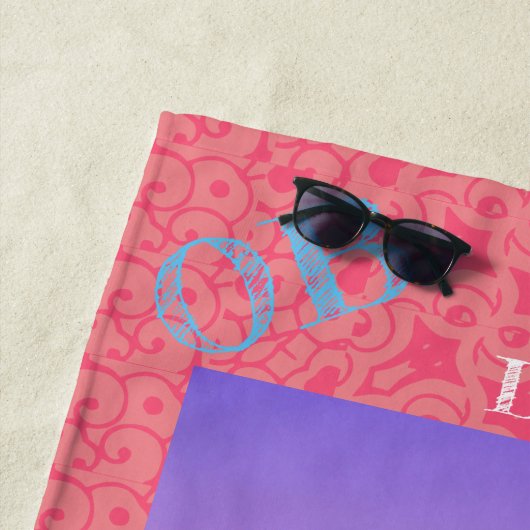 Hunde-Regel! Strandtuch (Beispiel)