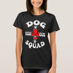 Hunde-Rescue-Squad Funny Animals Welfare Rescue Pe T-Shirt
