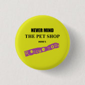 Hunde retten, Punk Parody Button (Vorderseite)