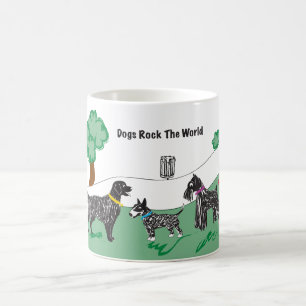 Hunde Rock Die Tasse der Welt