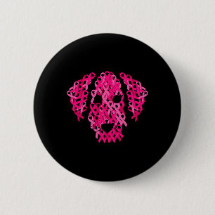Hunde rosa Schleimhautkrebs Button