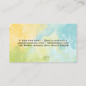 Hunde-Running-Logo | Tierpflege Visitenkarte (Rückseite)