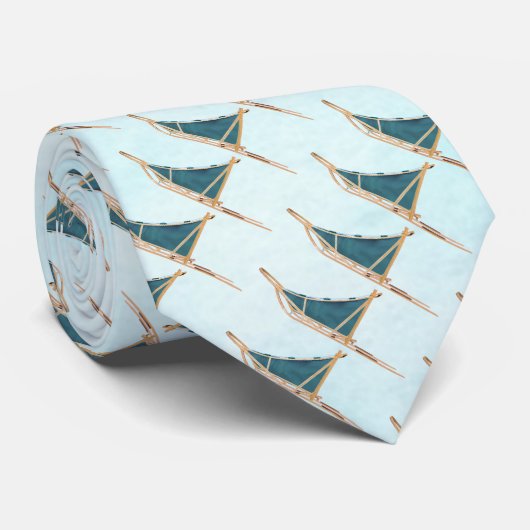 Hunde schelten auf Schnee Krawatte (Gerollt)