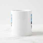Hunde-Schildkröte - Cordova, Alaska Jumbo-Tasse (Vorderseite)