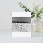 Hunde-Schlafen Postkarte (Stehend Vorderseite)