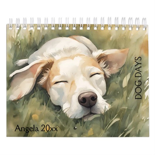 Hunde, schlafende Hunde Kalender (Titelbild)