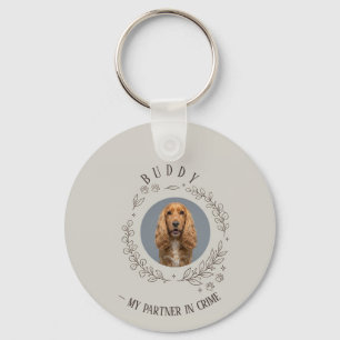 Hunde-Schlüsselanhänger mit Foto   Elegantes Anden Schlüsselanhänger