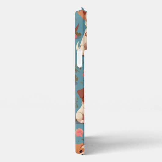 Hunde schneiden iPhone hülle (Rechte Seite)