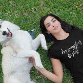 Hunde-Schnürchen-Shirt T-Shirt