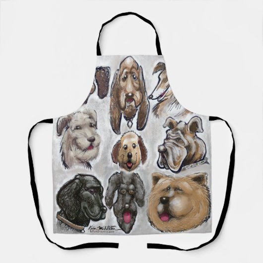 Hunde Schürze (Vorderseite)