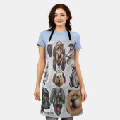 Hunde Schürze (Getragen)