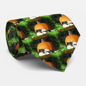 Hunde schützen großen Pumpkin Krawatte (Gerollt)