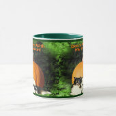 Hunde schützen großen Pumpkin Tasse (Zentrum)