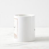 Hunde-Schwangerschaftsankündigung Kaffeetasse (Mittel)