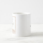 Hunde-Schwangerschaftsankündigung Kaffeetasse (Mittel)