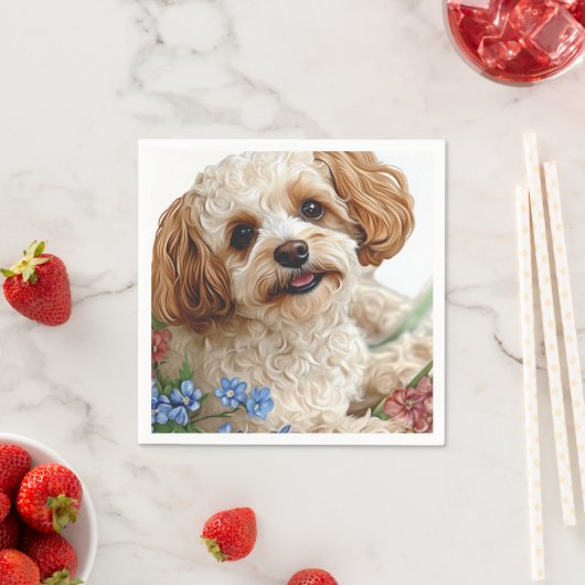 Hunde Serviette (Beispiel)