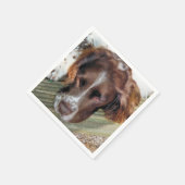 HUNDE SERVIETTE (Ecke)